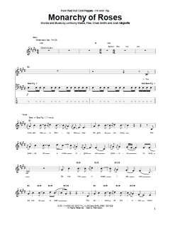 Monarchy Of Roses von Red Hot Chili Peppers (Download) 