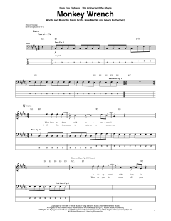 Monkey Wrench von Foo Fighters (Download) 