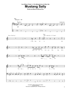 Mustang Sally von Wilson Pickett (Download) 