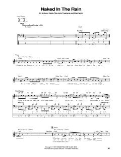 Naked In The Rain von Red Hot Chili Peppers (Download) 