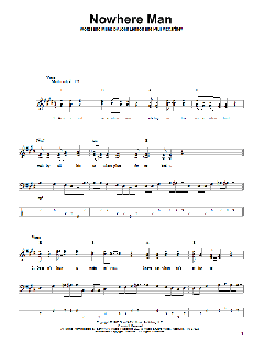 Nowhere Man von The Beatles (Download) 