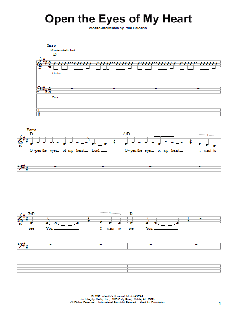 Open The Eyes Of My Heart von Sonicflood (Download) 