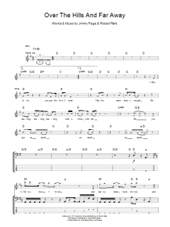 Over The Hills And Far Away von Led Zeppelin (Download) 