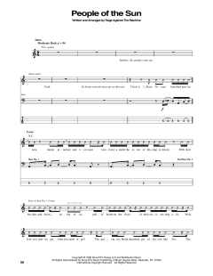 People Of The Sun von Rage Against The Machine (Download) 