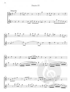 4 Duette von Franz Xaver Richter 