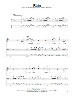 Rain von The Beatles (Download) 