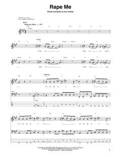 Rape Me von Nirvana (Download) 