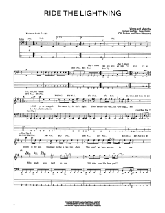 Ride The Lightning von Metallica (Download) 