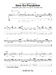 Save The Population von Red Hot Chili Peppers (Download) 