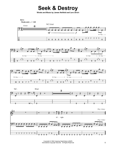 Seek & Destroy von Metallica (Download) 