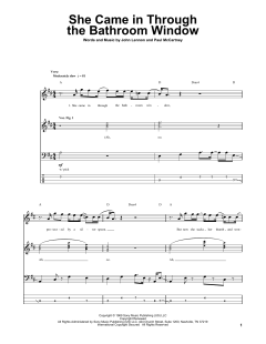 She Came In Through The Bathroom Window von Joe Cocker (Download) 