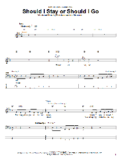 Should I Stay Or Should I Go von The Clash (Download) 