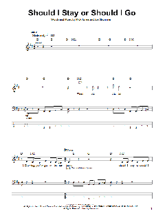 Should I Stay Or Should I Go von The Clash (Download) 
