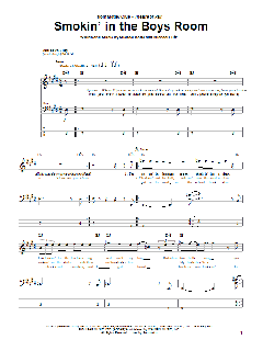 Smokin' In The Boys Room von Motley Crue (Download) 