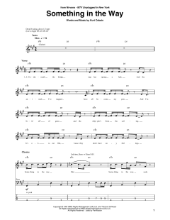 Something In The Way von Nirvana (Download) 