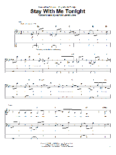 Stay With Me Tonight von Jeffrey Osbourne (Download) 