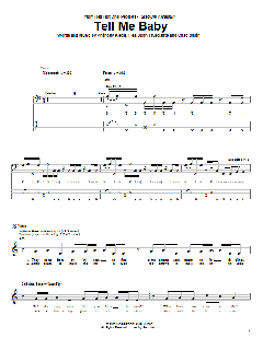 Tell Me Baby von Red Hot Chili Peppers (Download) 