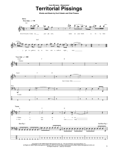 Territorial Pissings von Nirvana (Download) 