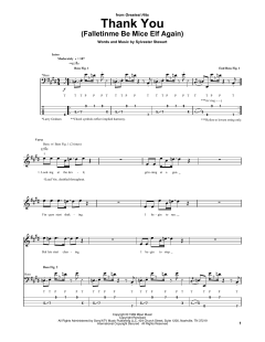 Thank You von Sylvester Stewart (Download) 