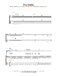 The Middle von Jimmy Eat World (Download) 