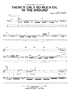 There's Only So Much Oil In The Ground von Rocco Prestia (Download) 