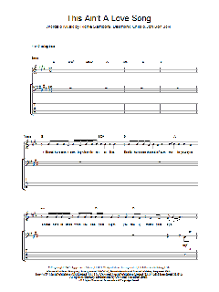 This Ain't A Love Song von Bon Jovi (Download) 