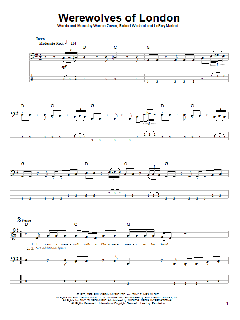 Werewolves Of London von Warren Zevon (Download) 