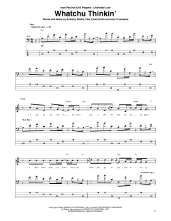 Whatchu Thinkin' von Red Hot Chili Peppers (Download) 