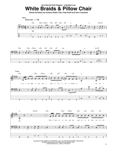 White Braids & Pillow Chair von Red Hot Chili Peppers (Download) 