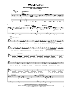 Wind Below von Rage Against The Machine (Download) 