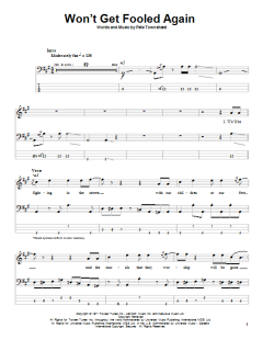 Won't Get Fooled Again von The Who (Download) 