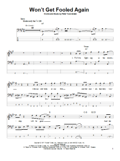 Won't Get Fooled Again von The Who (Download) 