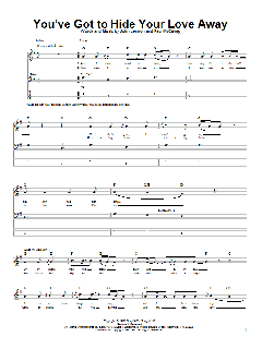 You've Got To Hide Your Love Away von The Beatles (Download) 