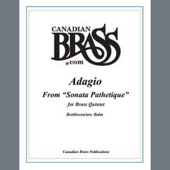 Adagio from Sonata Pathetique - Tuba von Canadian Brass Quintet (Download) 