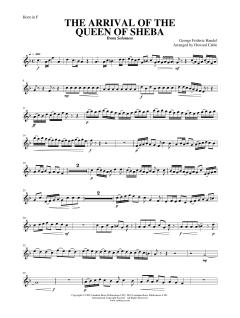 Arrival of the Queen of Sheba - F Horn von Canadian Brass Quintet (Download) 