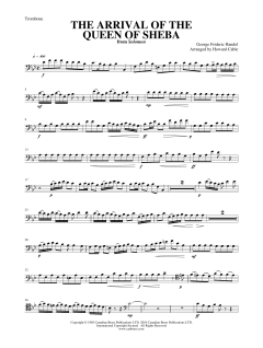 Arrival of the Queen of Sheba - Trombone von Canadian Brass Quintet (Download) 