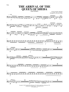 Arrival of the Queen of Sheba - Tuba von Canadian Brass Quintet (Download) 