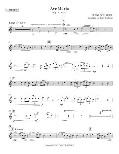 Ave Maria - F Horn von Canadian Brass Quintet (Download) 