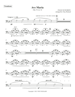 Ave Maria - Trombone von Canadian Brass Quintet (Download) 