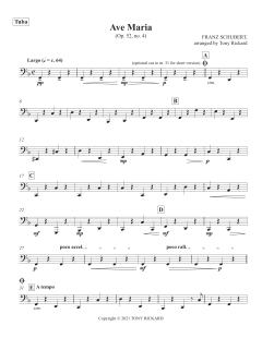 Ave Maria - Tuba von Canadian Brass Quintet (Download) 