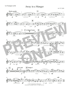 Away in a Manger von Canadian Brass Quintet (Download) 