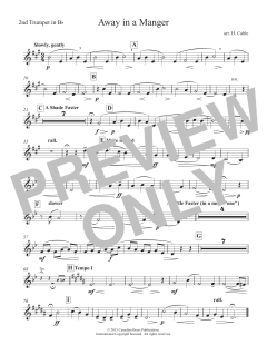 Away in a Manger von Canadian Brass Quintet (Download) 