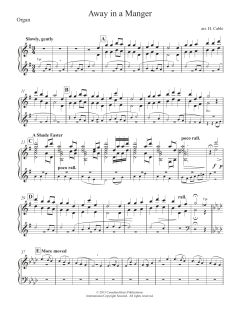 Away in a Manger von Canadian Brass Quintet (Download) 