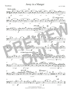 Away in a Manger von Canadian Brass Quintet (Download) 