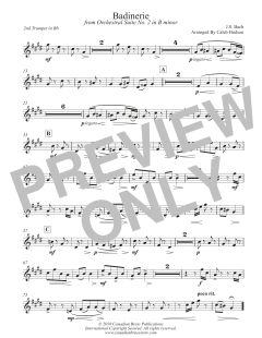 Badinerie von Canadian Brass Quintet (Download) 
