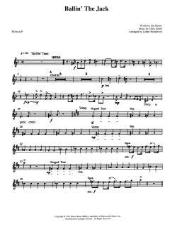Ballin' the Jack - F Horn von Canadian Brass Quintet (Download) 