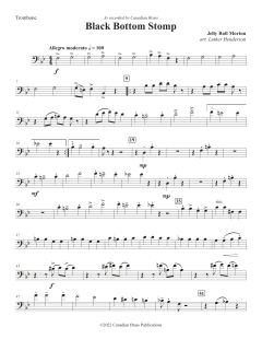 Black Bottom Stomp - Trombone von Canadian Brass Quintet (Download) 