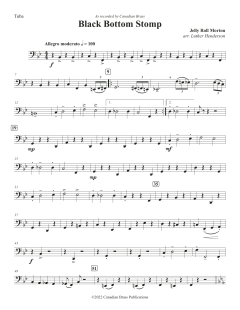 Black Bottom Stomp - Tuba von Canadian Brass Quintet (Download) 