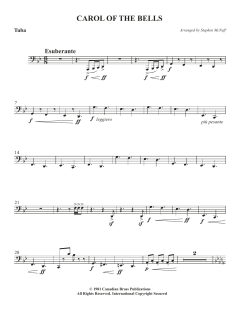 Carol of the Bells - Tuba von Canadian Brass Quintet (Download) 