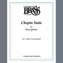 Chopin Suite - Trumpet 1 in C and Bb von Canadian Brass Quintet (Download) 